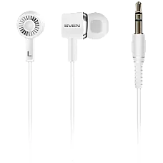 Earphones SVEN E-110, White,  3pin ..