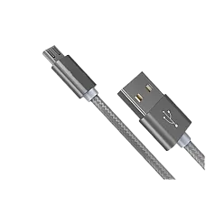 Micro-USB Cable Xpower, Nylon, Tarn..