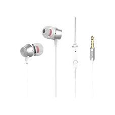 Earphones Hoco M51 White with Micro..