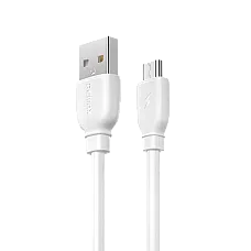 Micro-USB Cable Remax, RC-138m, Whi..