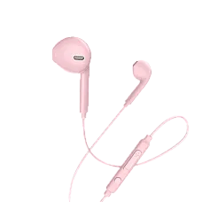 Earphones Hoco M55 Pink with Microp..