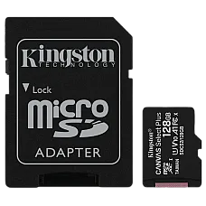 128GB MicroSD (Class 10) UHS-I (U1)..