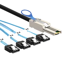 RAID Cable SFF-8088 TO 4x SATA, 1m..
