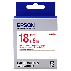 Tape Cartridge EPSON LK5WRN; 18mm/9..