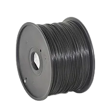 PLA 3 mm, Black Filament, 1 kg, Gem..
