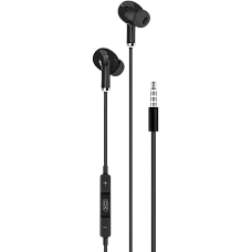 XO earphones, EP22 music, Black..