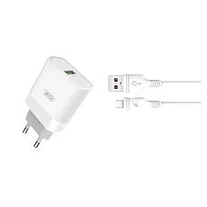 Wall Charger XO, 1USB, Q.C3.0 15W, ..