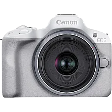 DC Canon EOS R50 White & RF-S 18-45..