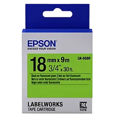 Tape Cartridge EPSON LK5GBF; 18mm/9..