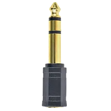 Audio adapter 6.35 mm jack to 3-pin..
