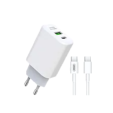 Wall Charger XO, PD20W/QC3.0 18W, L..