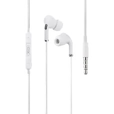 XO earphones, EP22 music, White..