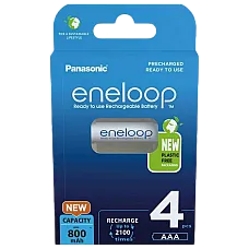 AAA  Eneloop 800mAh, Blister*4, Pan..
