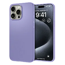 Spigen iPhone 15, Thin Fit, Iris Pu..