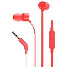 Earphones  JBL T110 Red..