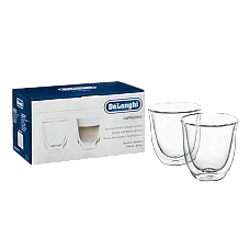 Glass cups De'Longhi 190ml 2pcs..