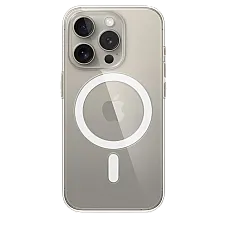 iPhone 15 Pro Clear Case with MagSa..