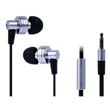 Awei earphones, Es-900i, Silver..