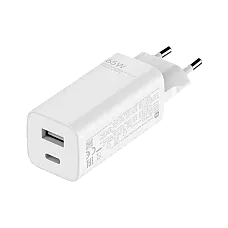Xiaomi Charger 65W, Type-C + Type-A..