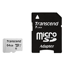 .64GB MicroSD (Class 10) UHS-I (U1)..