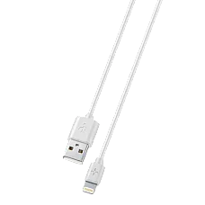 Lightning Cable Ploos, MFI, 1M, Whi..