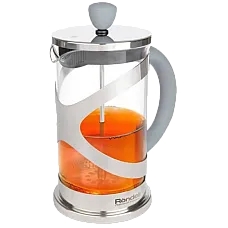 French Press Coffee Tea Maker Ronde..