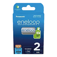 AA  Eneloop 2000mAh, Blister*2, Pan..
