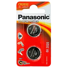 CR2032, Blister*2, Panasonic, CR-20..