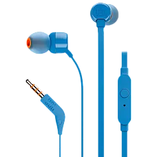 Earphones  JBL T110 Blue..
