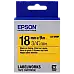 Картридж с лентой Epson LK-5YBP, 18 мм x 9 м