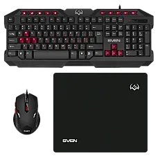 Gaming Keyboard & Mouse & Mouse Pad..