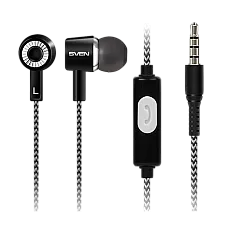 Earphones SVEN E-109M, Black, with ..