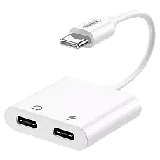 Audio Adapter Remax Type-C to Type-..