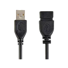 Cable USB, USB AM/AF, 0.15 m, USB2...
