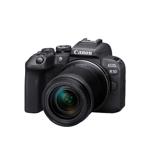 DC Canon EOS R10 Black & RF-S 18-150mm f/3.5-6.3 IS STM KIT & Adapter EF-EOS R for EF-S and EF lense