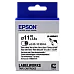 Bandă termocontractabilă EPSON LK6WBA11 HST Negru/Alb d11/2,5, C53S656902