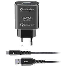 Wall Charger Cellularline Tetraforc..