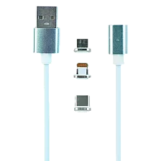 Magnetic cable combo Type-C/Apple/M..