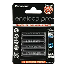 AAA  Eneloop PRO 930mAh, Blister*4,..