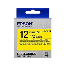 Tape Cartridge EPSON LK-4YBVN; 12mm..
