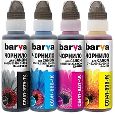 Ink set Barva for G series Canon bl..