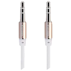 AUX Audio Cable Remax, 1M, White..