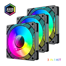 PC Case Fan GAMEMAX KF300 BK, 3xARG..