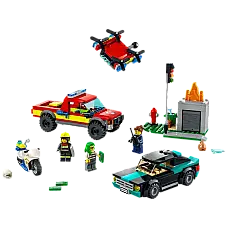 Lego 60319 Fire Rescue & Police Cha..