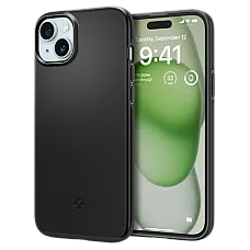 Spigen iPhone 15 Plus, Thin Fit, Bl..