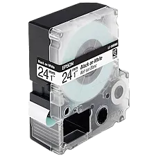 Tape Cartridge EPSON LK6WBN; 24mm/9..