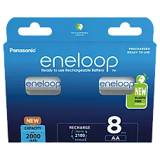 AA  Eneloop 2000mAh, Blister*8, Pan..