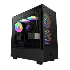 Case ATX NZXT H5 Flow RGB, 1xUSB 3...