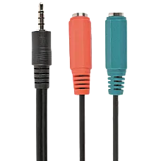 CCA-417 3.5 mm 4-pin plug to 3.5 mm..