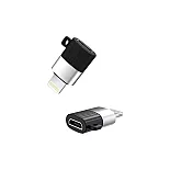 Adaptor XO Micro-USB la Tip-C, NB149A, Negru..